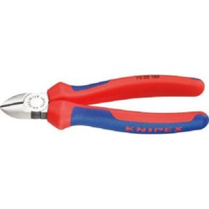 Knipex oldalcsípő fogó,PVC markolat,160mm,  (Format)
