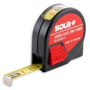 Sola Video-Flex VF 3 Mérőszalag (13 mm) EK-osztály 2