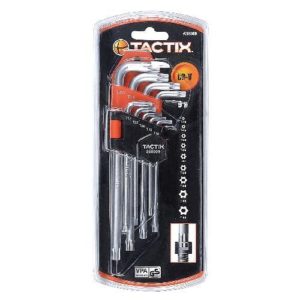 Tactix Torx Kulcskészlet 9db